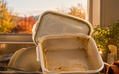 Zašto se plastična kutija za ručak brzo zamasti iako je perete