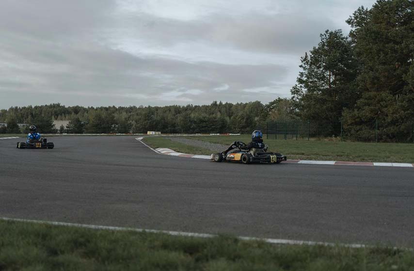 karting, pravila