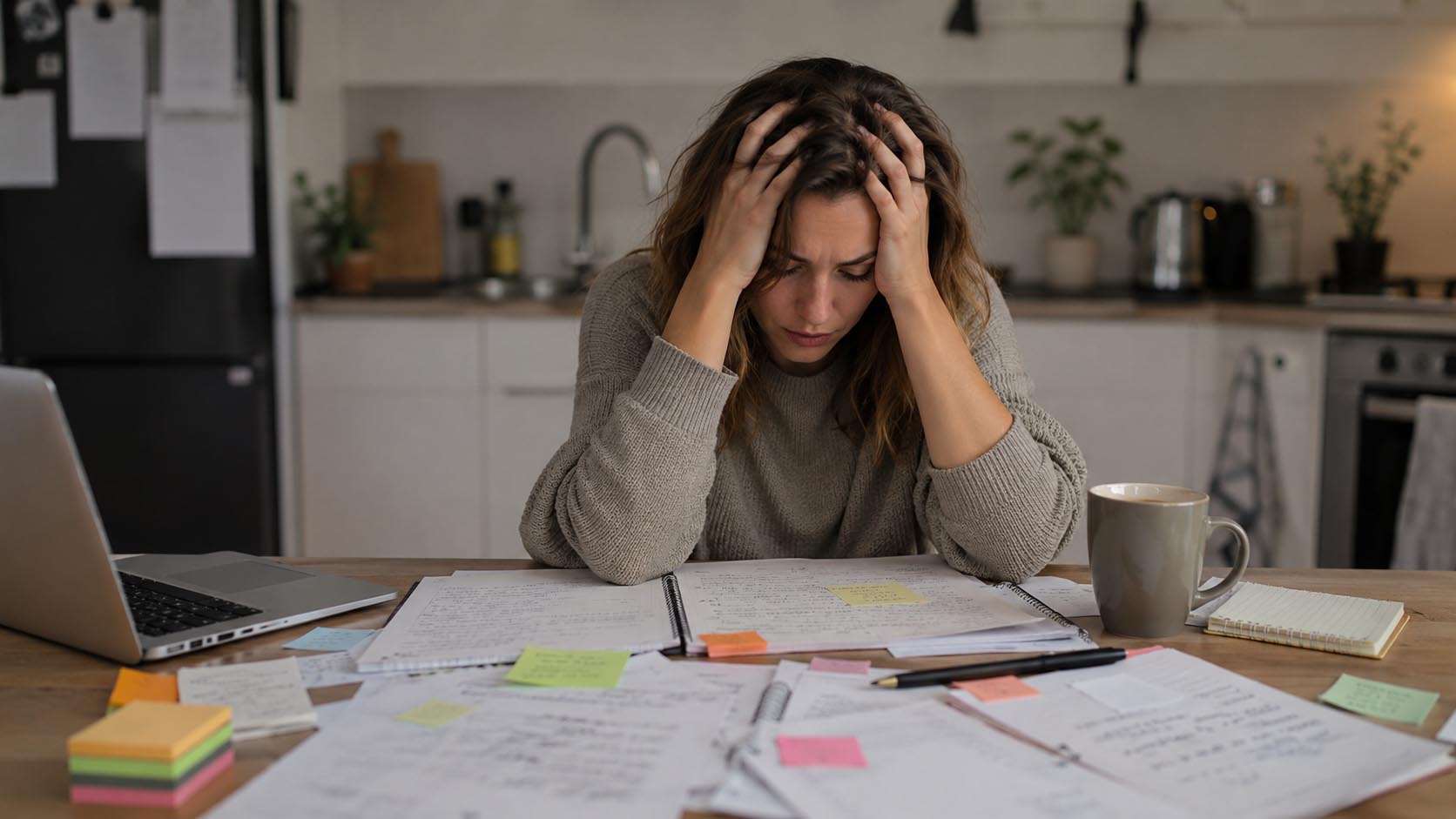 mentalni pritisak, stres i umor, ignorisanje problema, emocionalna iscrpljenost, psihologija stresa, svakodnevni pritisak, laganica.rs, laganica