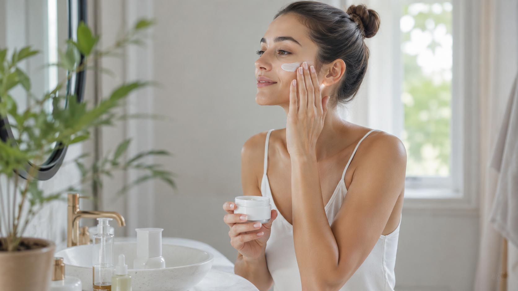 nega kože, beauty rutina, minimalistička nega, kozmetika, skincare, svakodnevna nega, laganica, laganica.rs