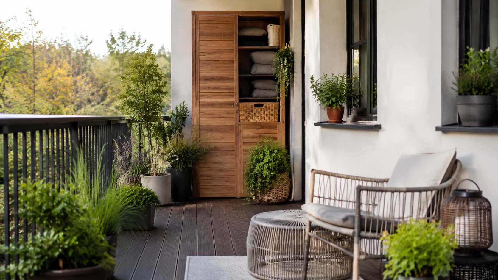 balkon, organizacija balkona, sređivanje terase, biljke na balkonu, kućni saveti