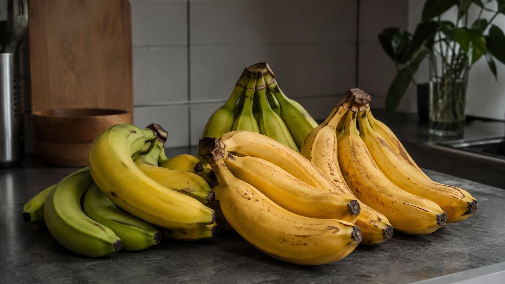 čuvanje banana, sazrevanje banana, banane u frižideru, kako čuvati banane, zrele banane, zelene banane, etilen, čuvanje voća