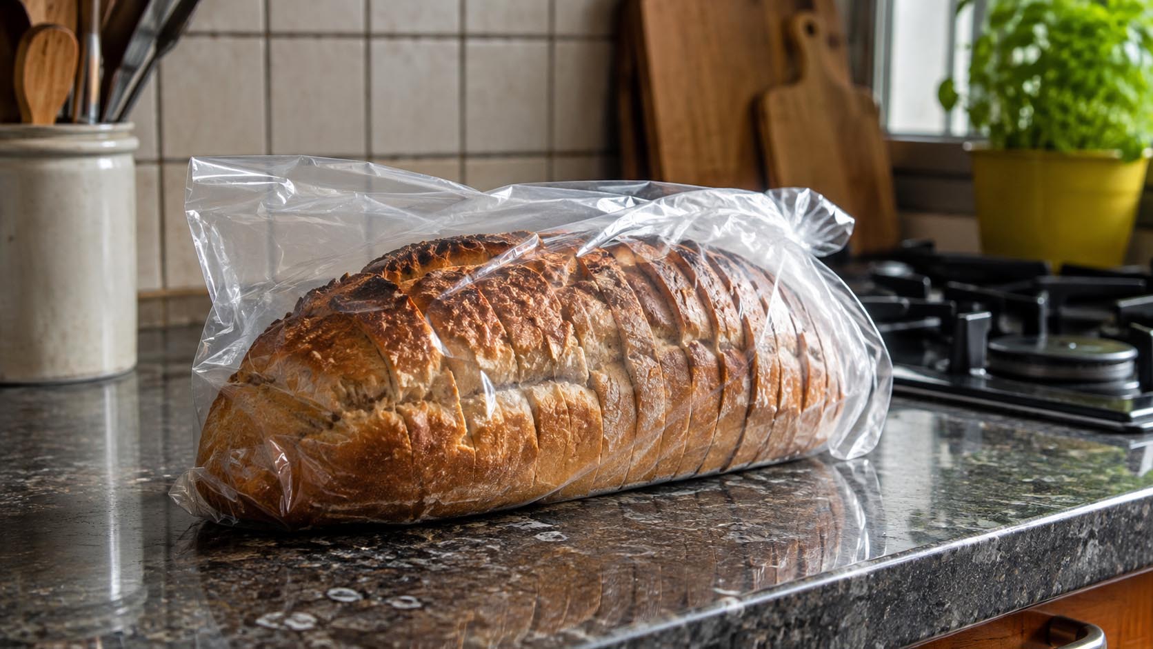 kora hleba, čuvanje hleba, vlaga u hlebu, hleb u kesi, promena kore hleba