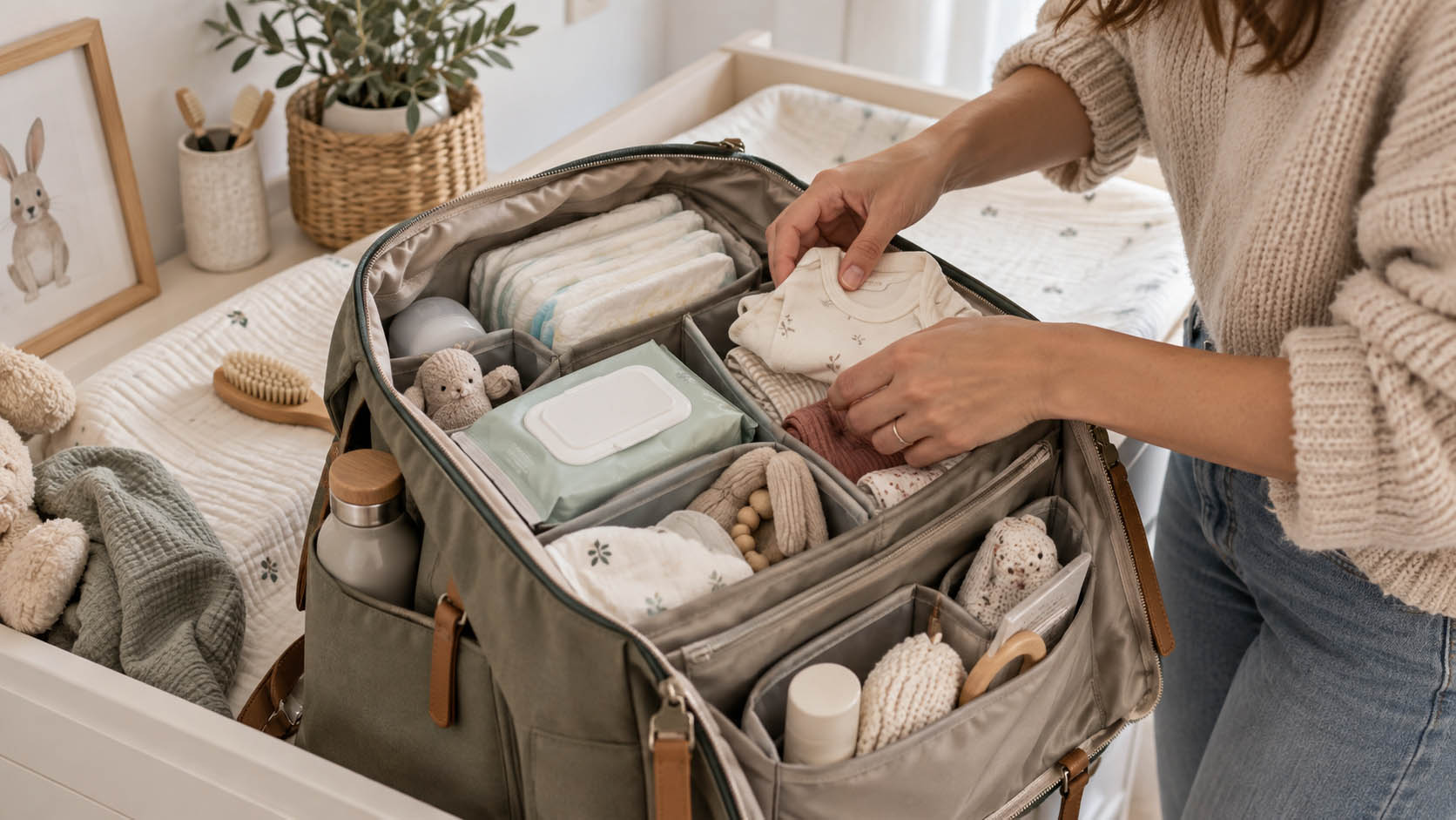 torba za pelene, najbolja torba za pelene, organizacija bebine torbe, ranac za pelene, torba za bebe, pregrade u torbi, vodootporna torba, oprema za bebe, laganica, laganica.rs