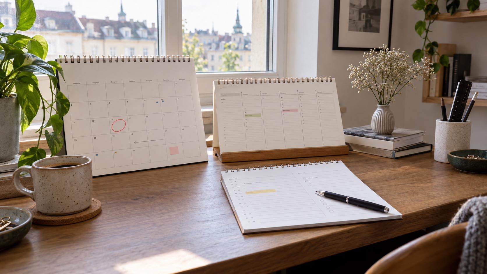 vrste kalendara, planiranje obaveza, mesečni kalendar, nedeljni kalendar, dnevni kalendar
