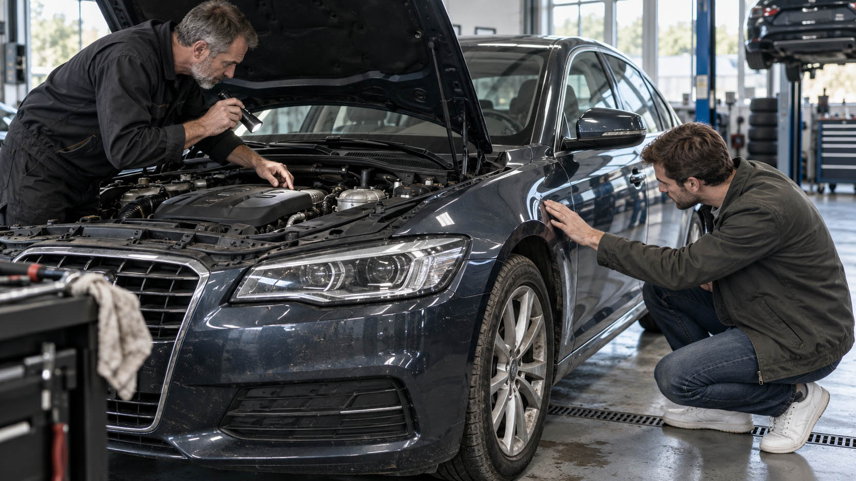 kupovina polovnog automobila, polovan automobil, šta proveriti kod polovnjaka, VIN broj, kilometraža automobila, servisna istorija, pregled polovnog auta, probna vožnja, laganica, laganica.rs