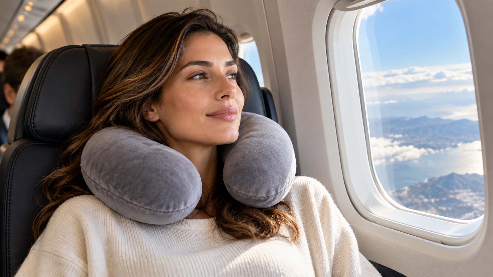 putni jastuk, jastuk za avion, jastuk za vrat, dug let, udoban let, memorijska pena, naduvavajući jastuk, potpora vrata, laganica, laganica.rs