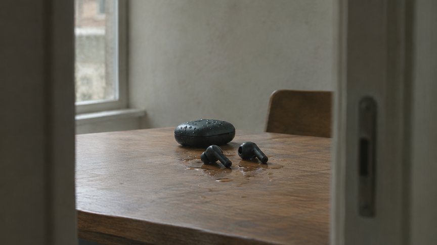 mokrе slušalice, sušenje slušalica, slušalice upale u vodu, vodeni kvar, bežične slušalice, električni uređaj, servis, laganica, laganica.rs, laganicars