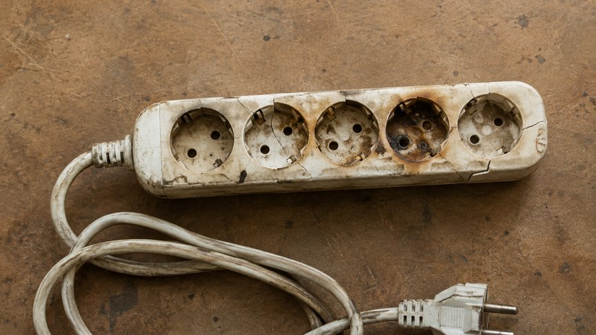 stari produžni kabl, produžni kabl, oštećenje kabla, pregrevanje, labave utičnice, izolacija, električna bezbednost, kućni uređaji, laganica, laganica.rs, laganicars