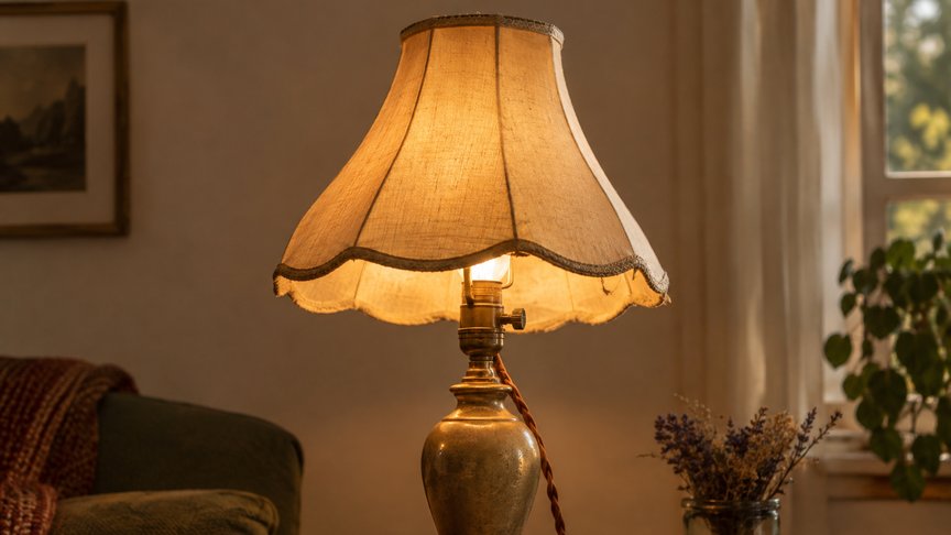 stara lampa, treperenje svetla, prekidanje svetla, grlo lampe, prekidač lampe, kabl lampe, laganica, laganicars
