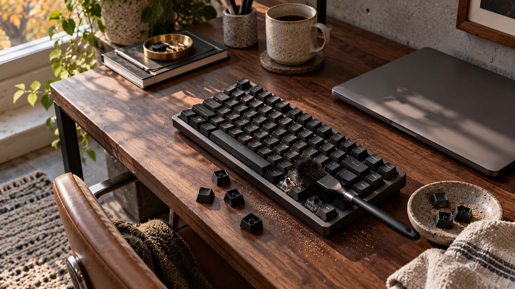 čišćenje tastature, tastatura, prostor između tastera, prašina, mrvice, čišćenje računara, održavanje tastature, elektronika, laganica, laganica.rs